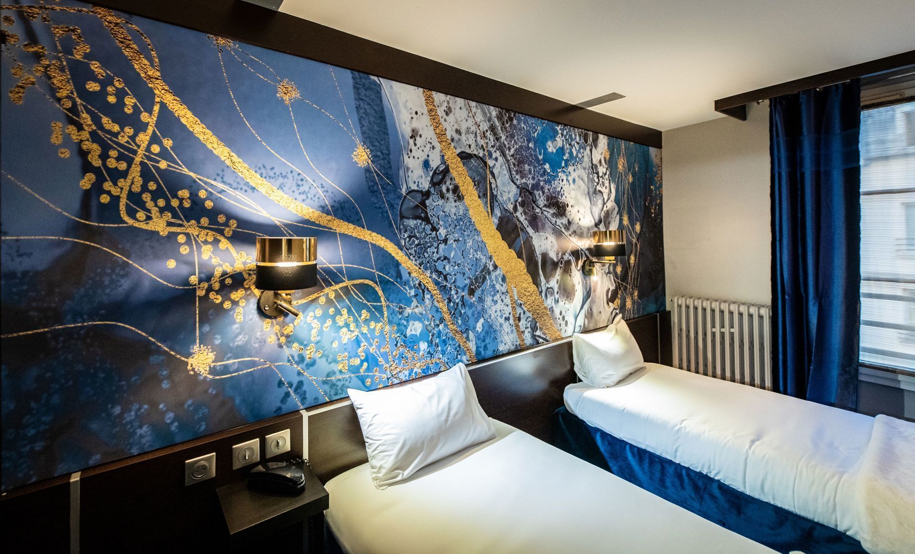 Premium bedding, in-room safe, desk, soundproofing