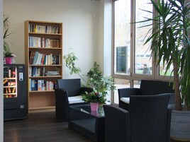 Sala de estar en el lobby