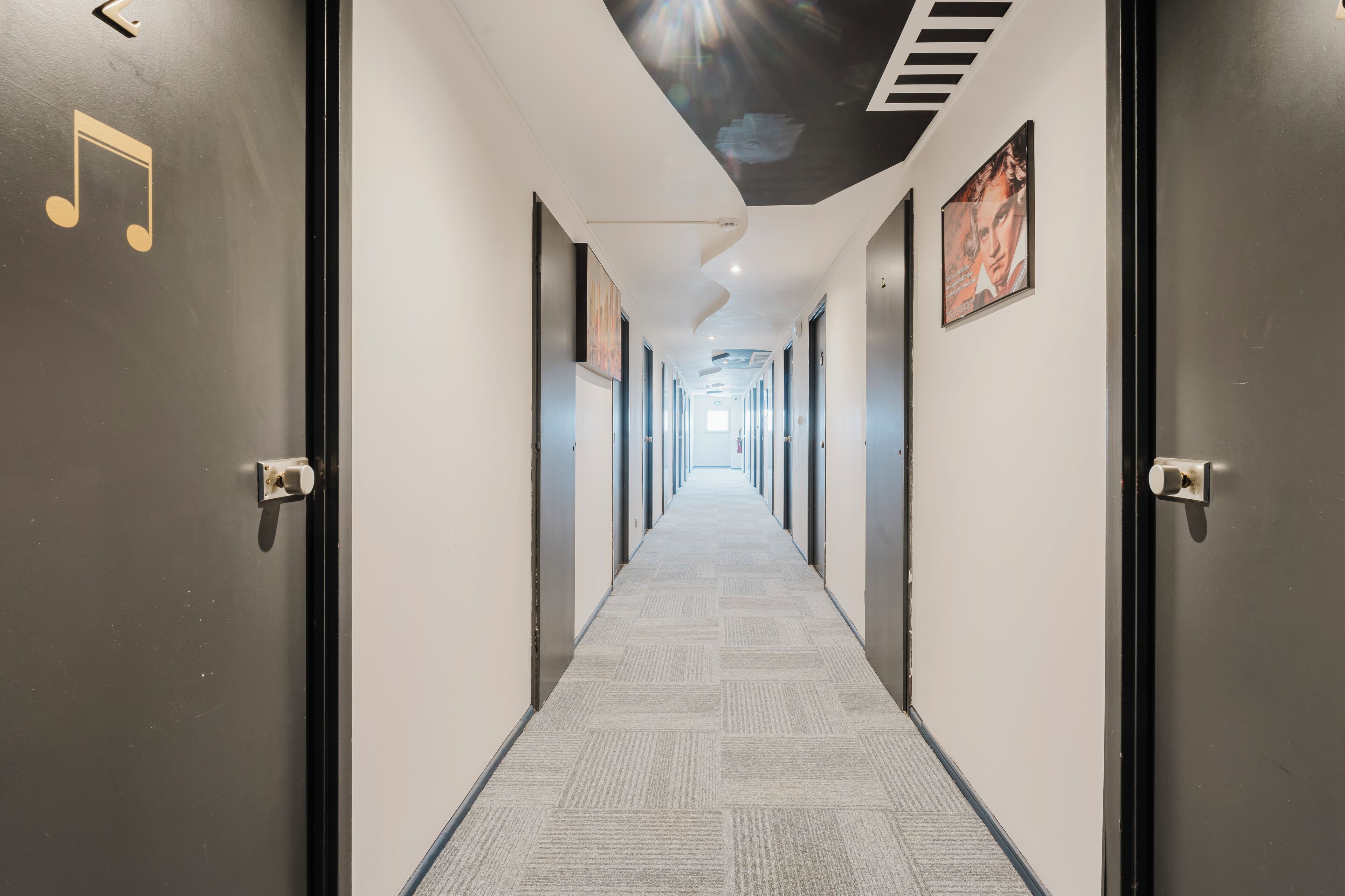 Rampes dans les couloirs