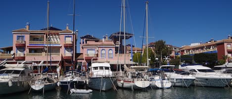 Uitzicht vanuit accommodatie