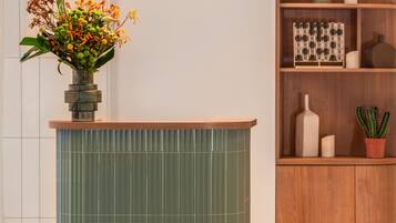 Sala de estar en el lobby