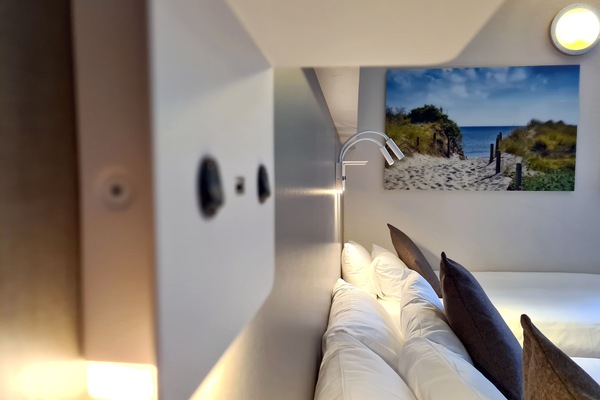 Premium bedding, desk, soundproofing, iron/ironing board