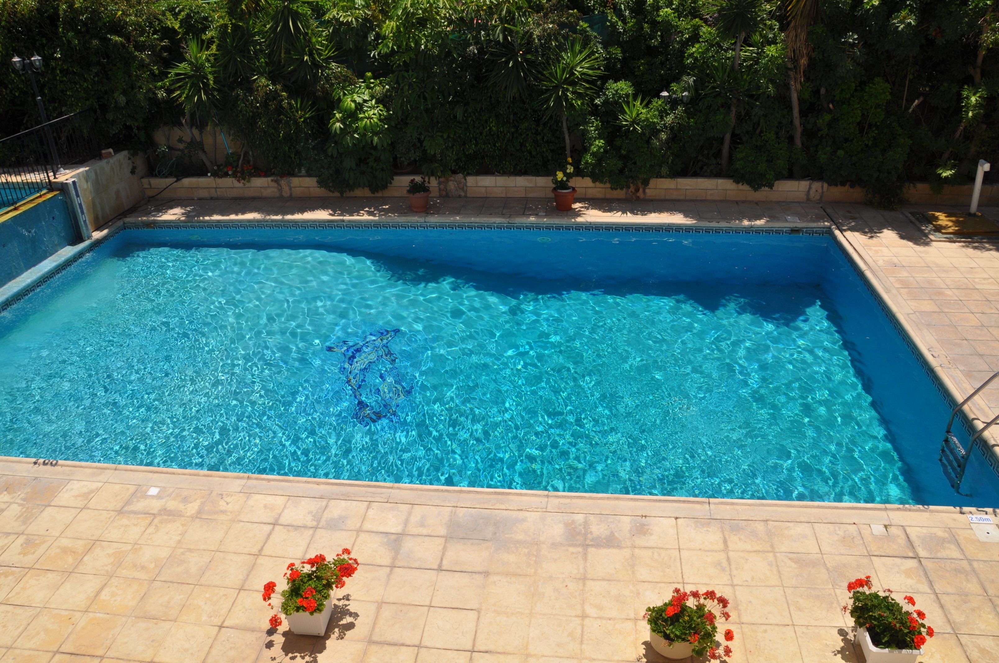 2 outdoor pools, open 10:00 AM to 6:30 PM, sun loungers