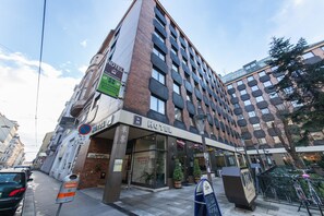 Façade de l’hébergement