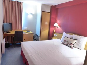 1 bedroom, premium bedding, individually decorated, desk