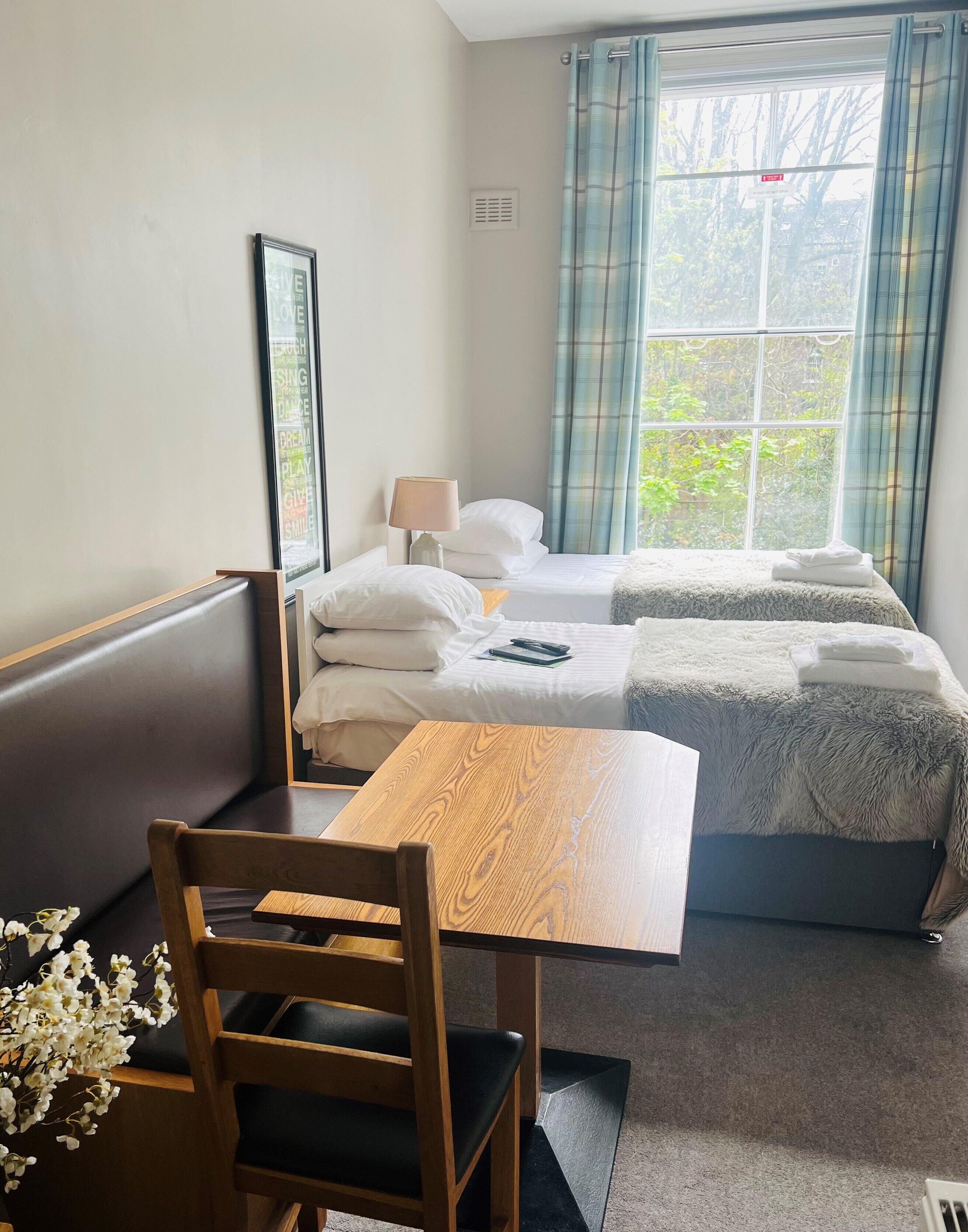 junior room | hypo-allergenic bedding, desk, laptop workspace, wifi