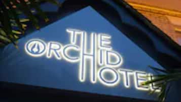 Front of property – evening/night