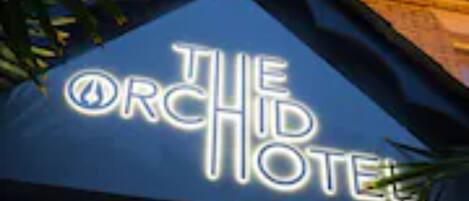 Front of property - evening/night