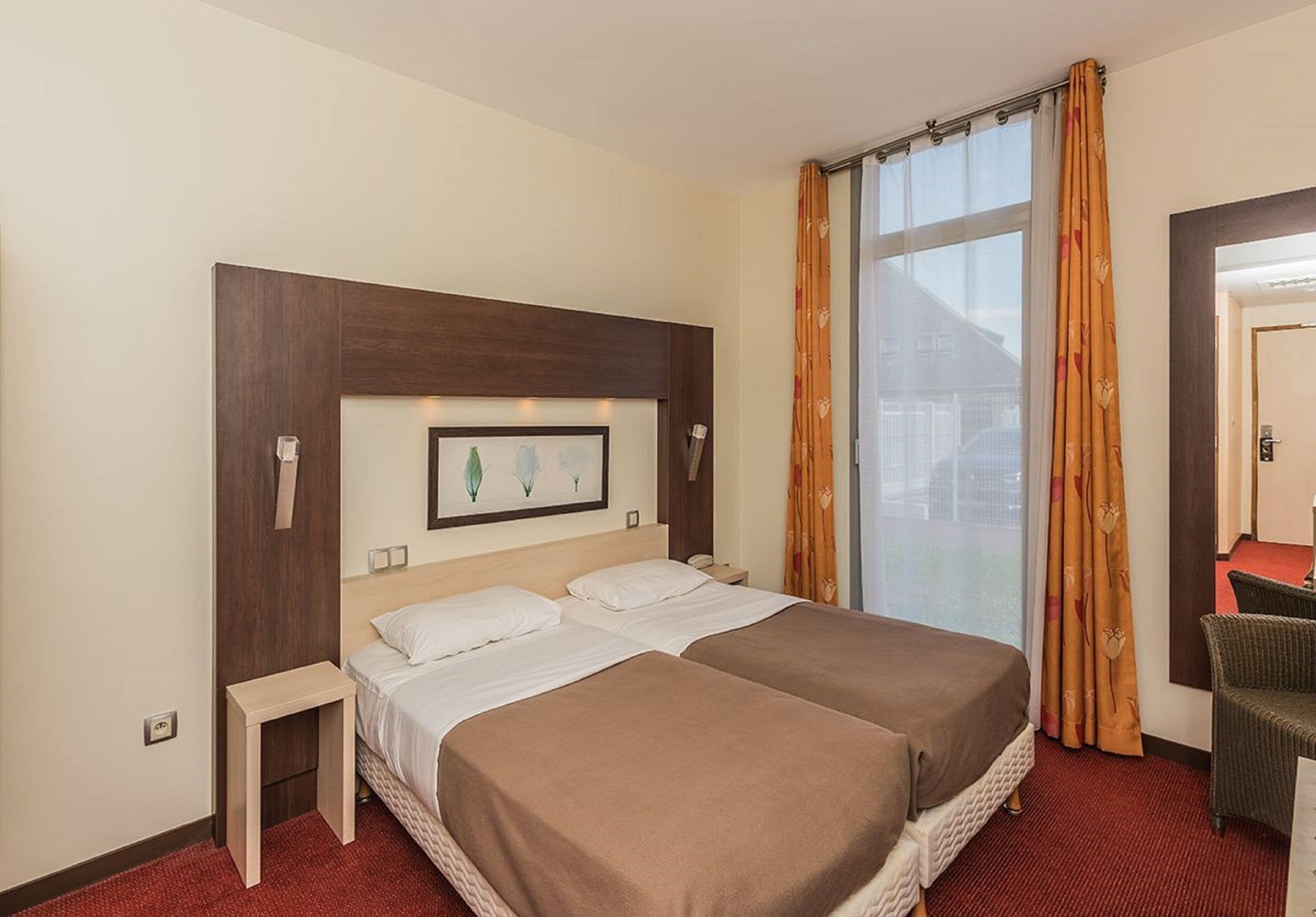 superior double room | blackout curtains, iron/ironing board, free wifi, bed sheets