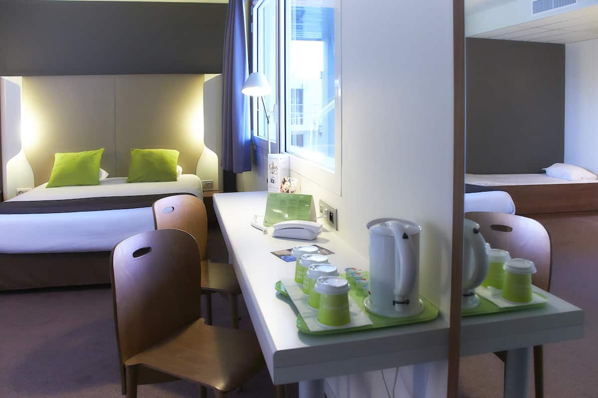 room, 1 double bed (next generation) | desk, blackout curtains, soundproofing, free cots/infant beds