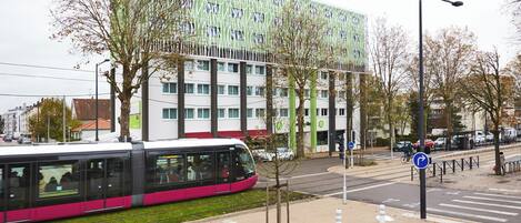 Façade de l’hébergement