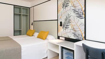 Caja fuerte, wifi gratis, ropa de cama
