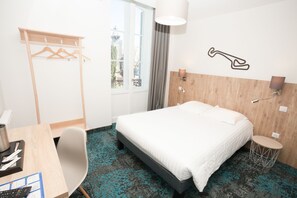 Chambre Confort double | Rideaux d’obscurcissement, système d’insonorisation