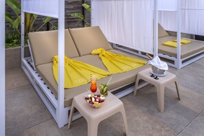 Terrace/patio - Hotel GHT Oasis Park & SPA (Lloret de Mar)