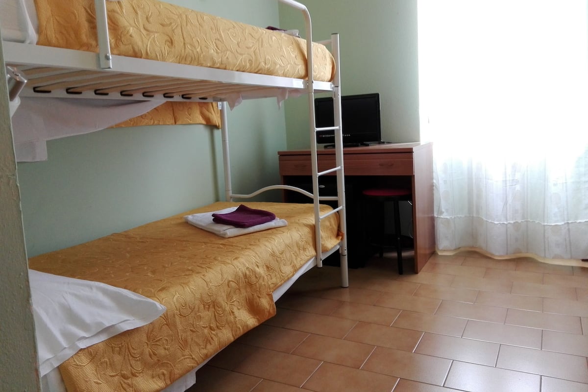 Double Room with a Bunk Bed | Frette Italian sheets, minibar, in-room safe, blackout drapes