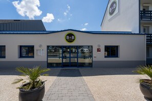 Entrée de l’hébergement