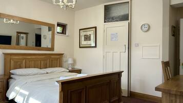 Deluxe Double Room, 1 King Bed, Ground Floor | Iron/ironing board, free WiFi, bed sheets
