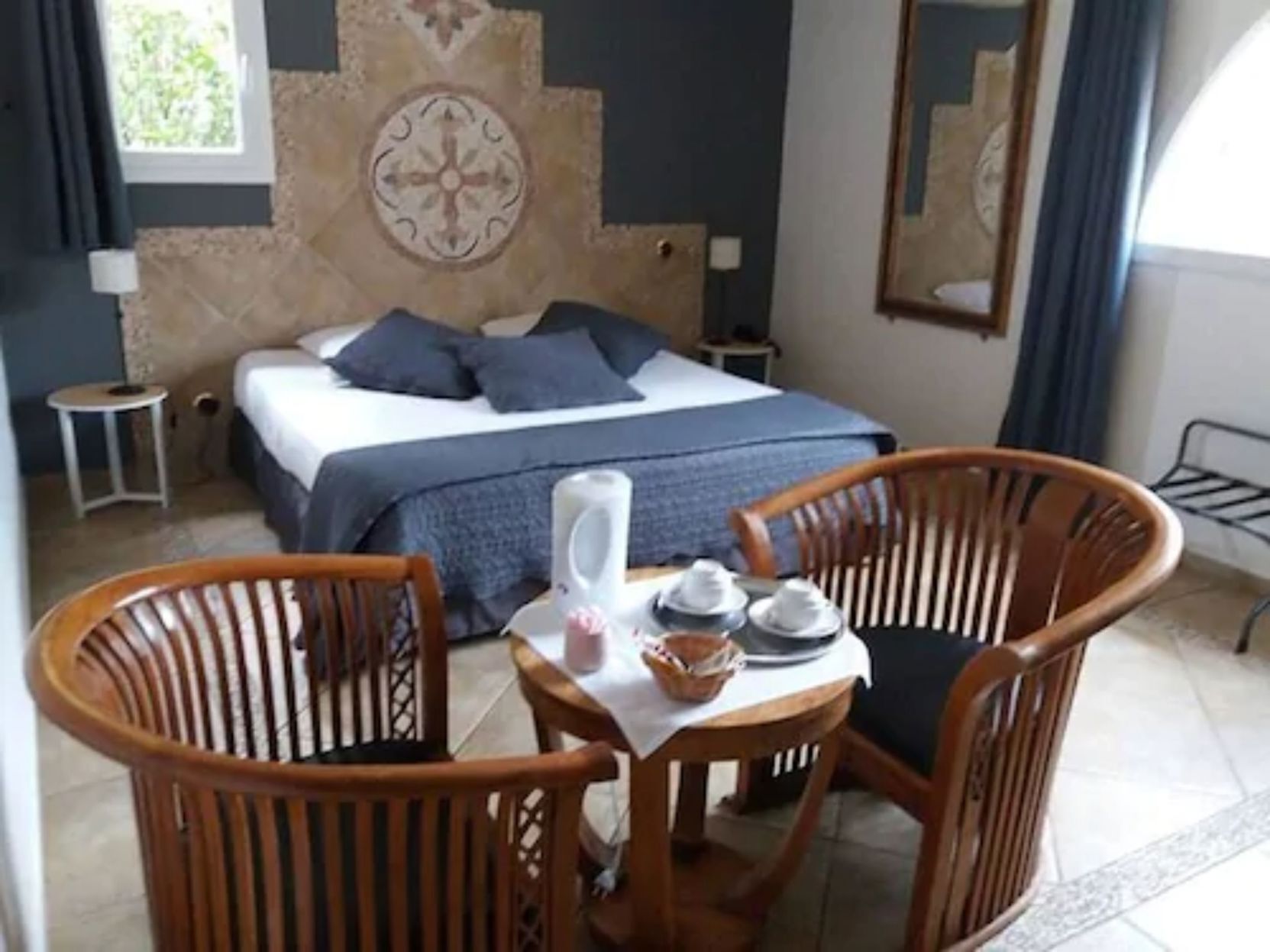 In-room safe, blackout curtains, soundproofing, iron/ironing board