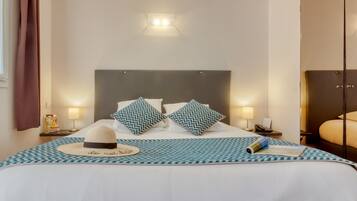 In-room safe, blackout curtains, soundproofing, iron/ironing board