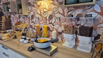 Daily buffet breakfast (EUR 10 per person)