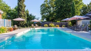 Seasonal outdoor pool