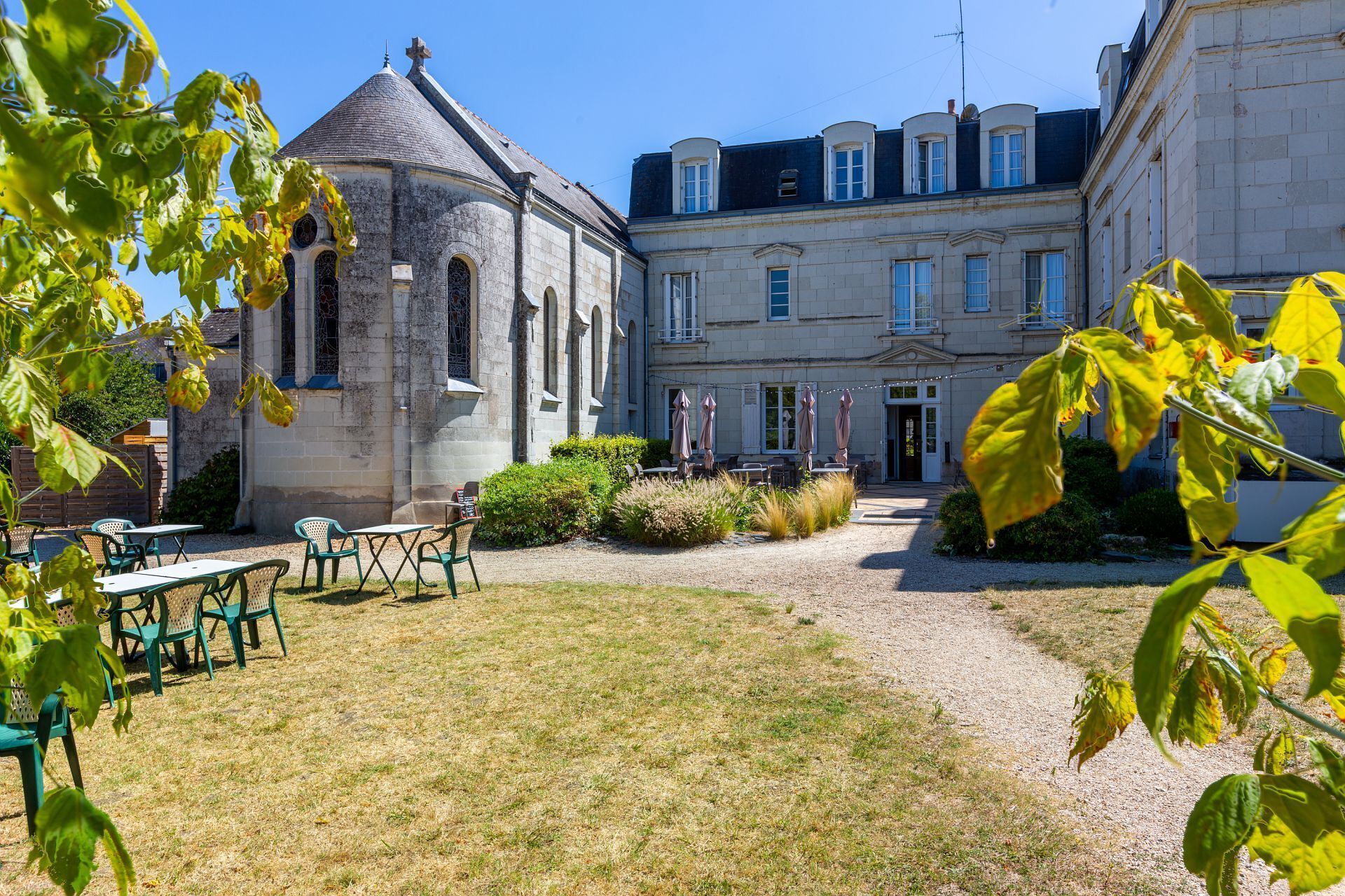 Voorkant van accommodatie