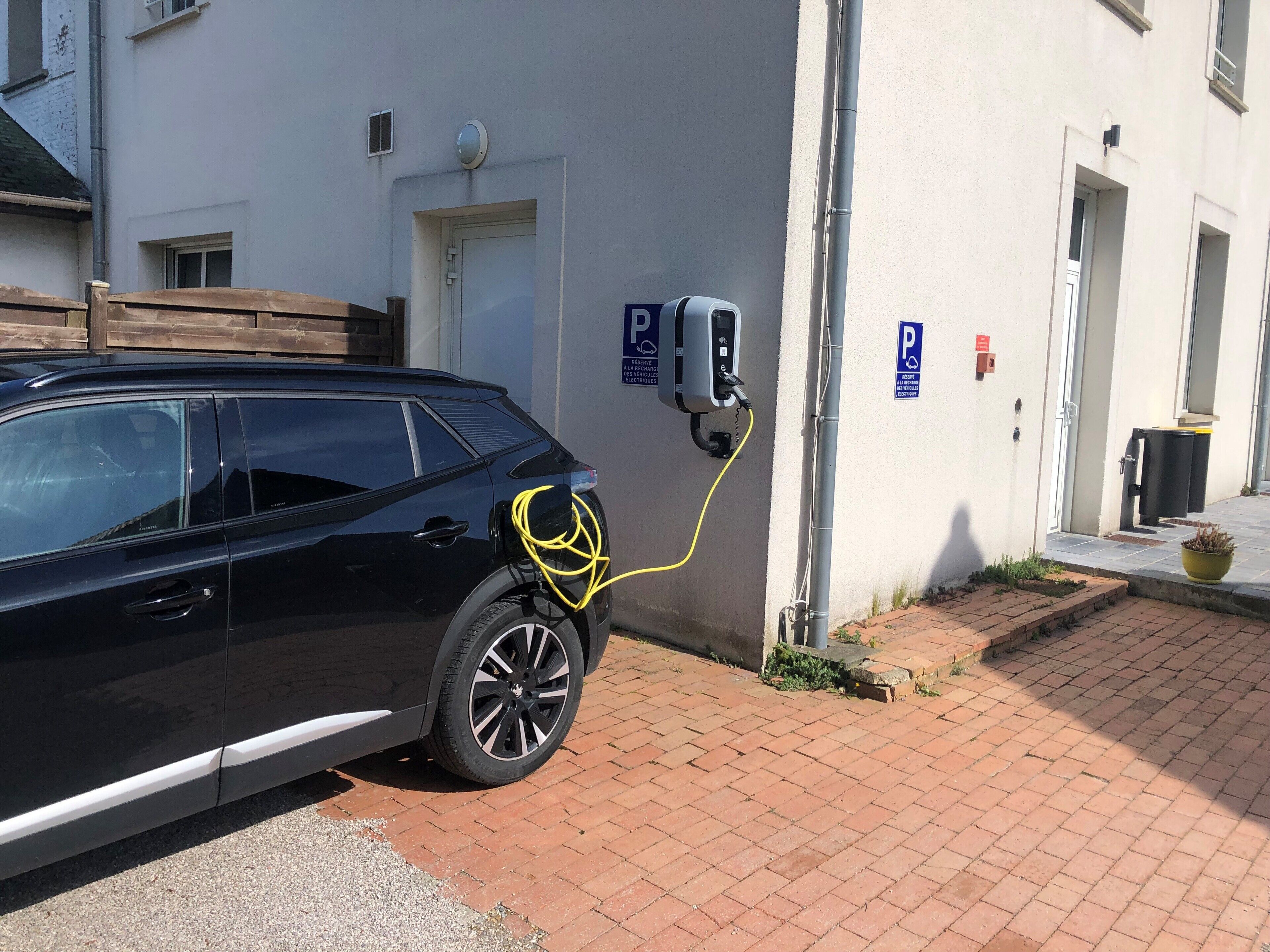 electric vehicle-charging station