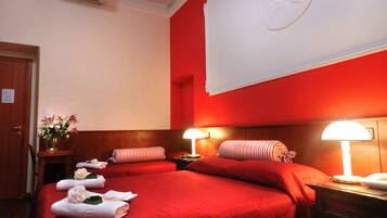 Quadruple Room, Private Bathroom | In-room safe, free WiFi