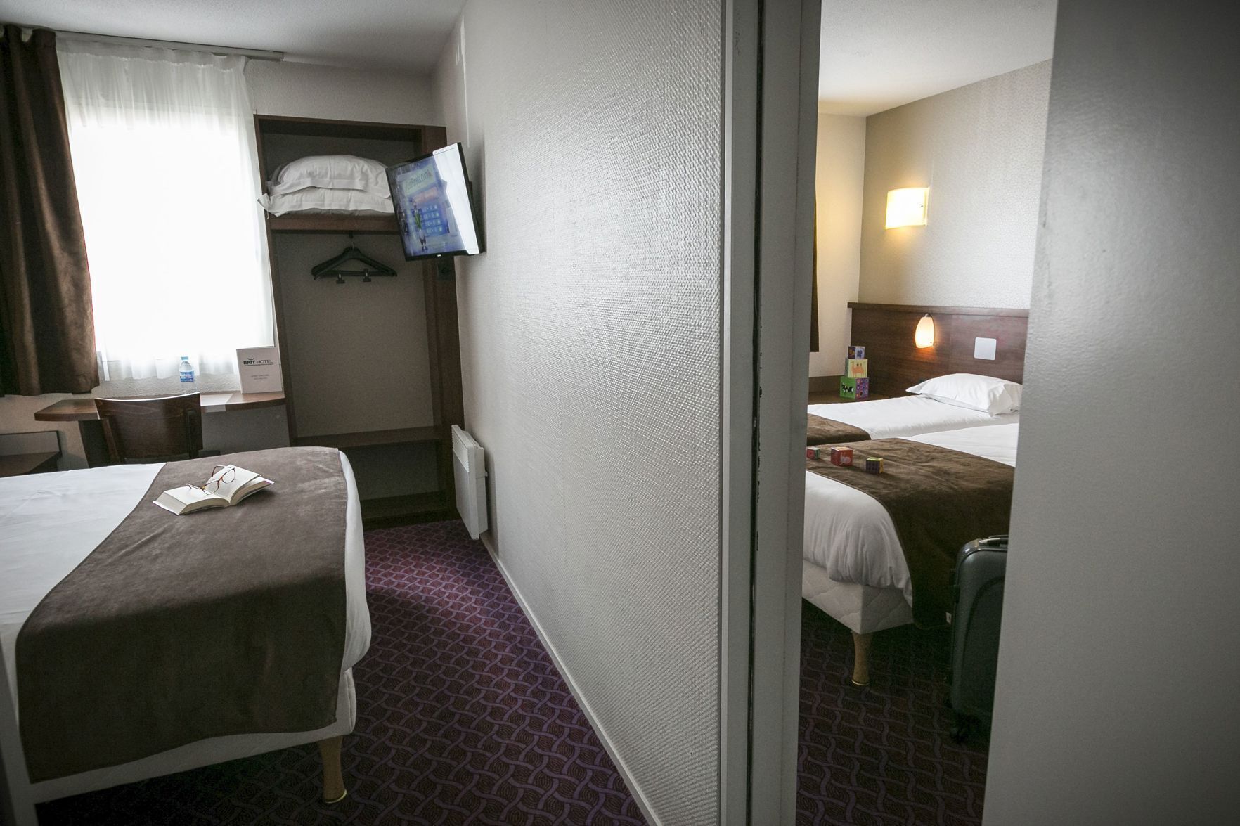 In-room safe, desk, blackout curtains, soundproofing