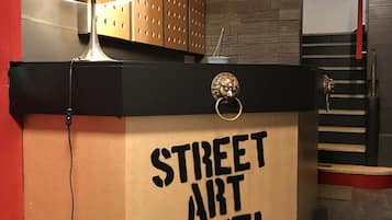 Check-in/check-out kiosk