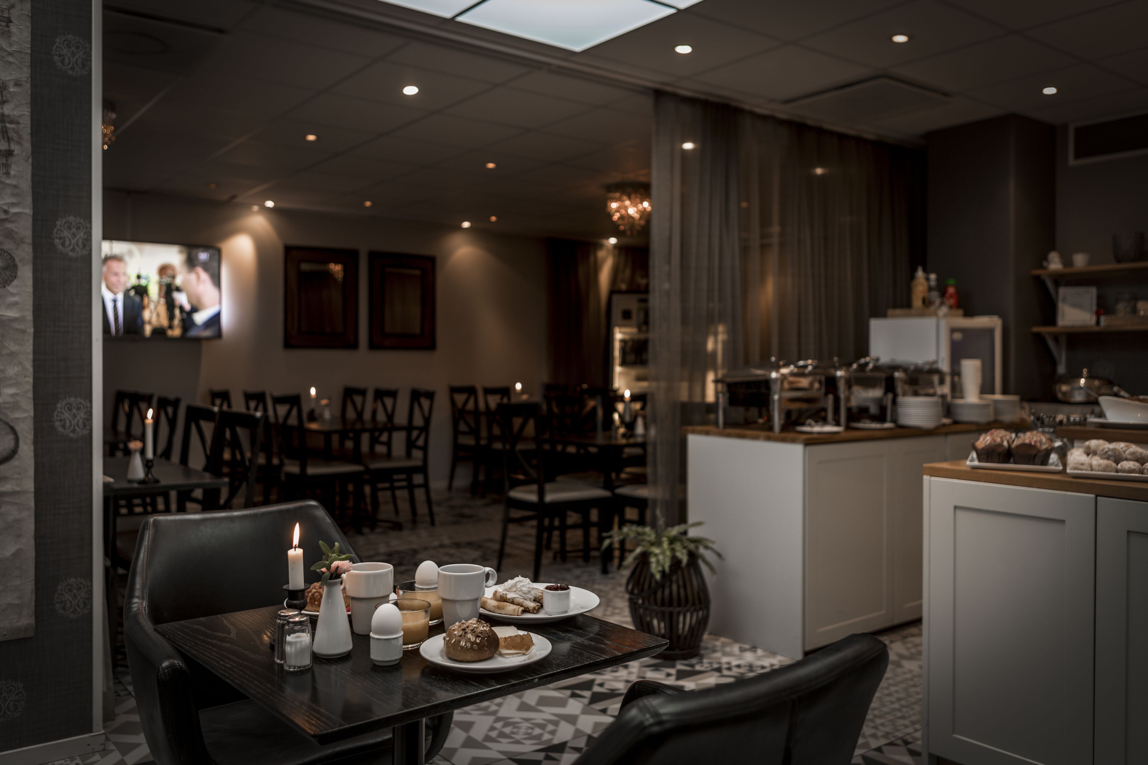 Petit déjeuner buffet compris tous les jours