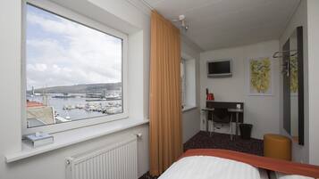 Allergivenligt sengetøj, skrivebord, strygejern/strygebræt, gratis Wi-Fi