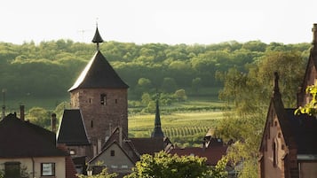 Uitzicht vanuit accommodatie