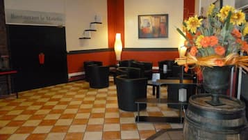 Sala de estar en el lobby