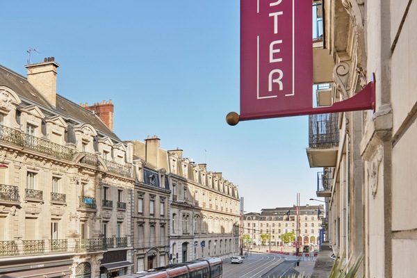 Overnatningsstedets facade