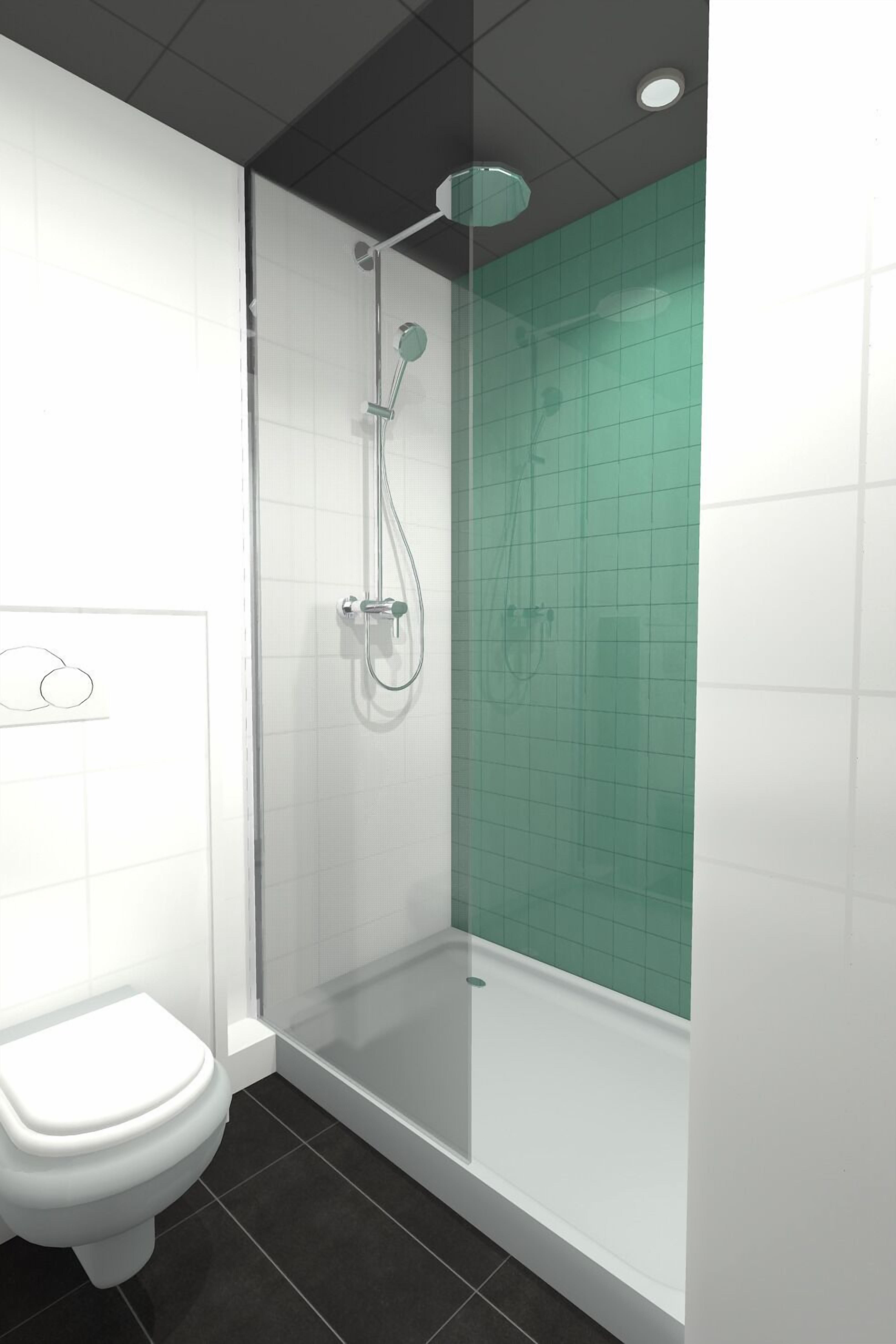 standard room, 2 single beds | bathroom | shower, eco-friendly toiletries, hair dryer, towels