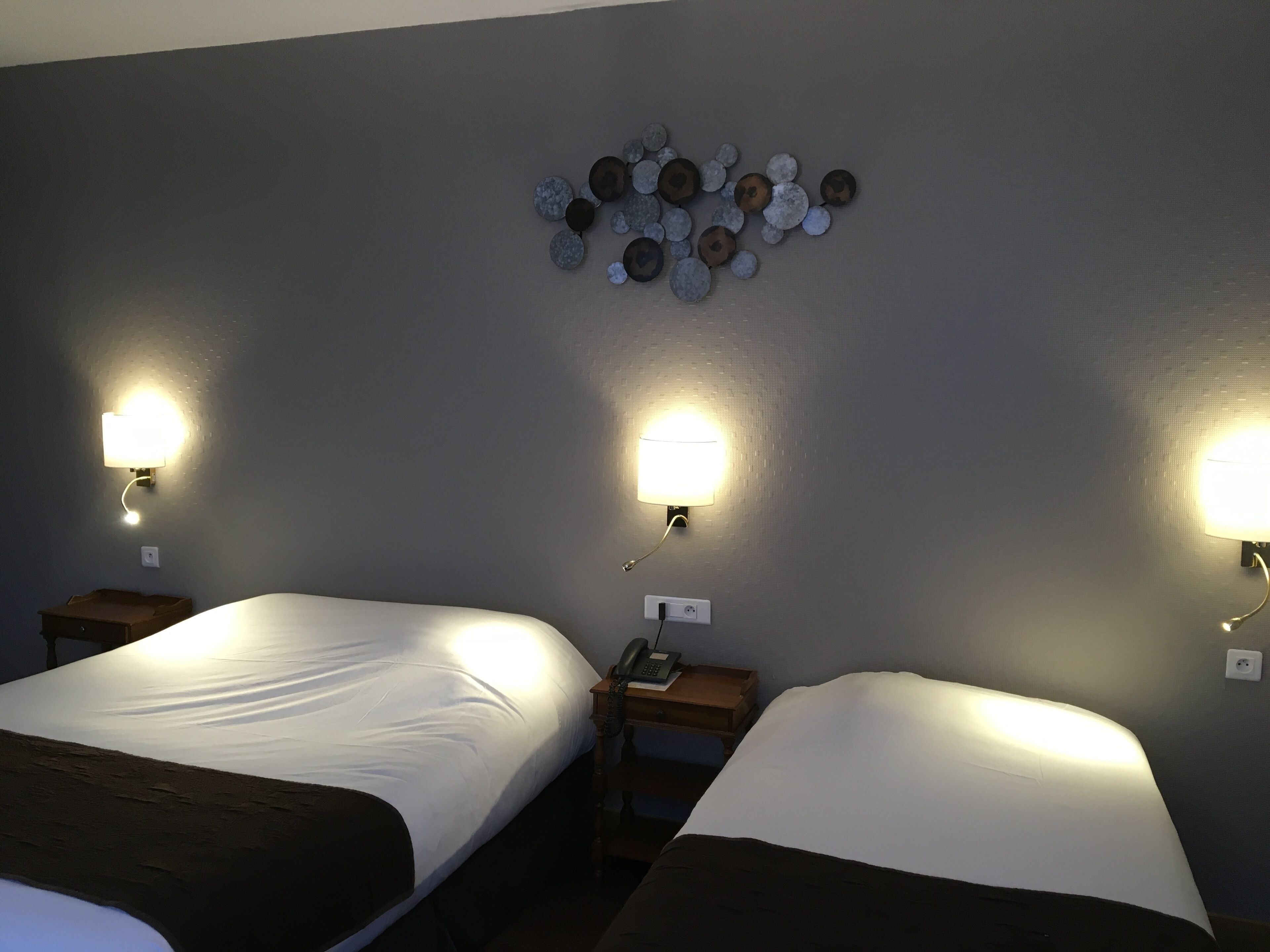 comfort triple room | 1 bedroom, premium bedding, desk, blackout curtains