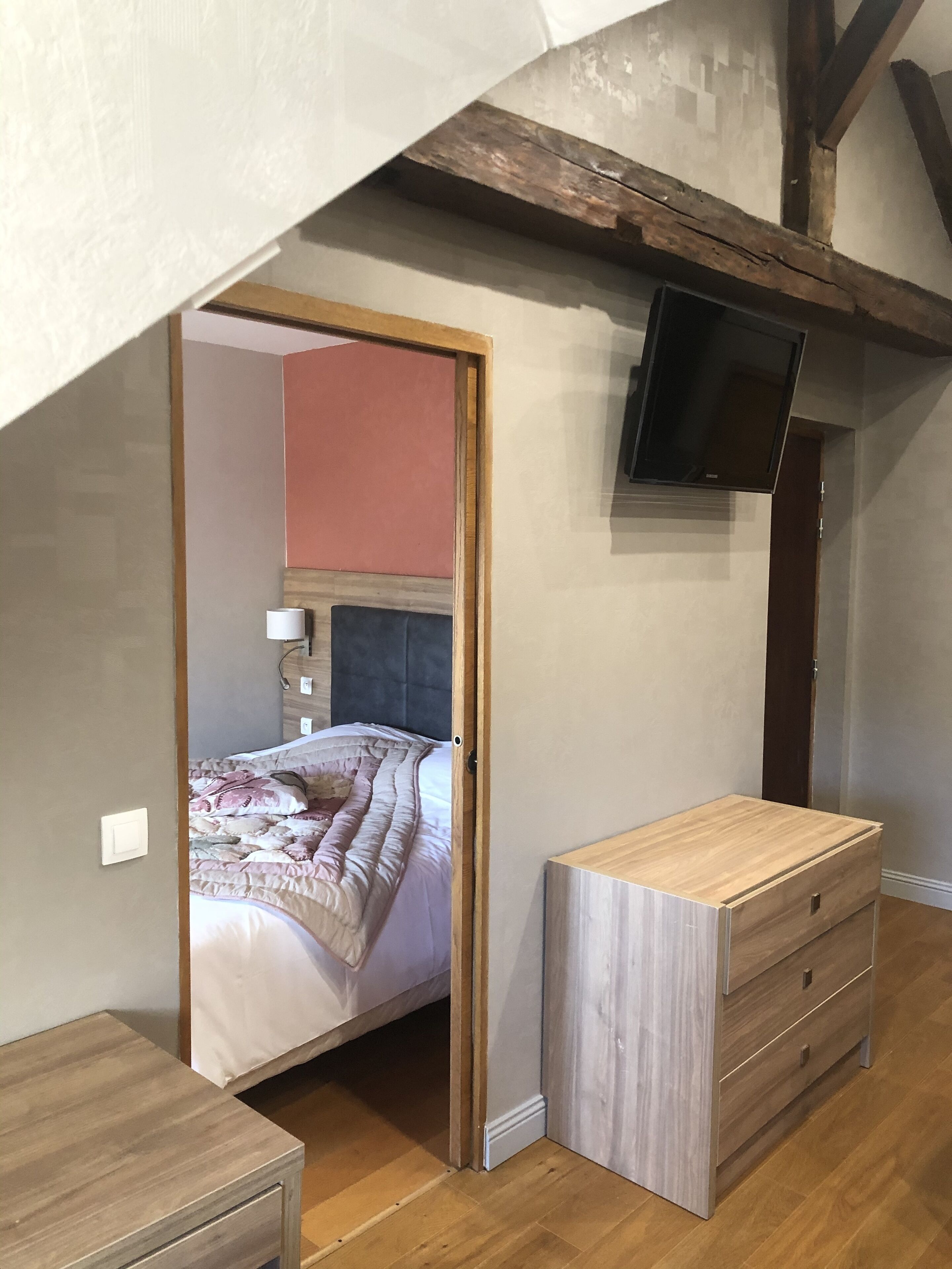 comfort apartment | 1 bedroom, premium bedding, desk, blackout curtains