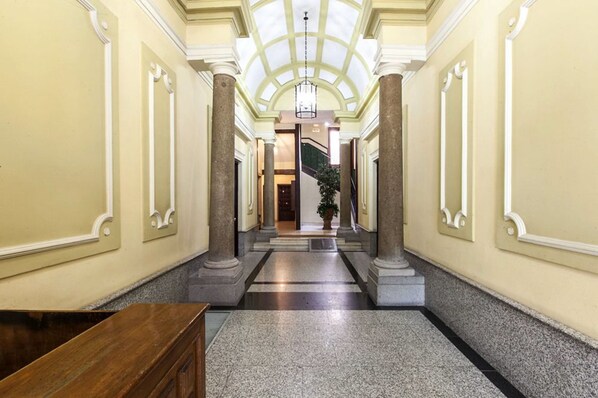 Entrée de l’hébergement