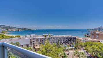 Vista a la playa o el mar