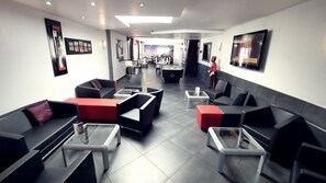 Sitteområde i lobbyen