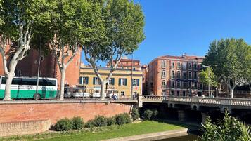 Voorkant van accommodatie