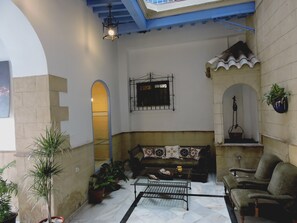 Zona de estar del vestíbulo