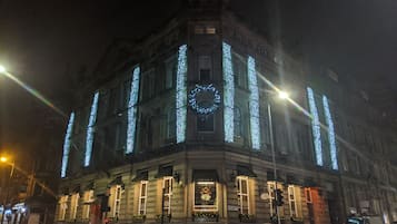 Front of property – evening/night