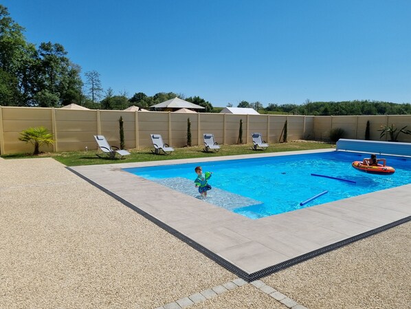 Seasonal outdoor pool