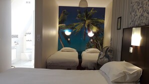 Quadruple Room | View from room - La Vieille France (Paris)