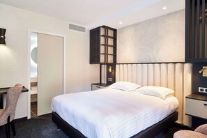 Premium bedding, pillowtop beds, minibar, in-room safe