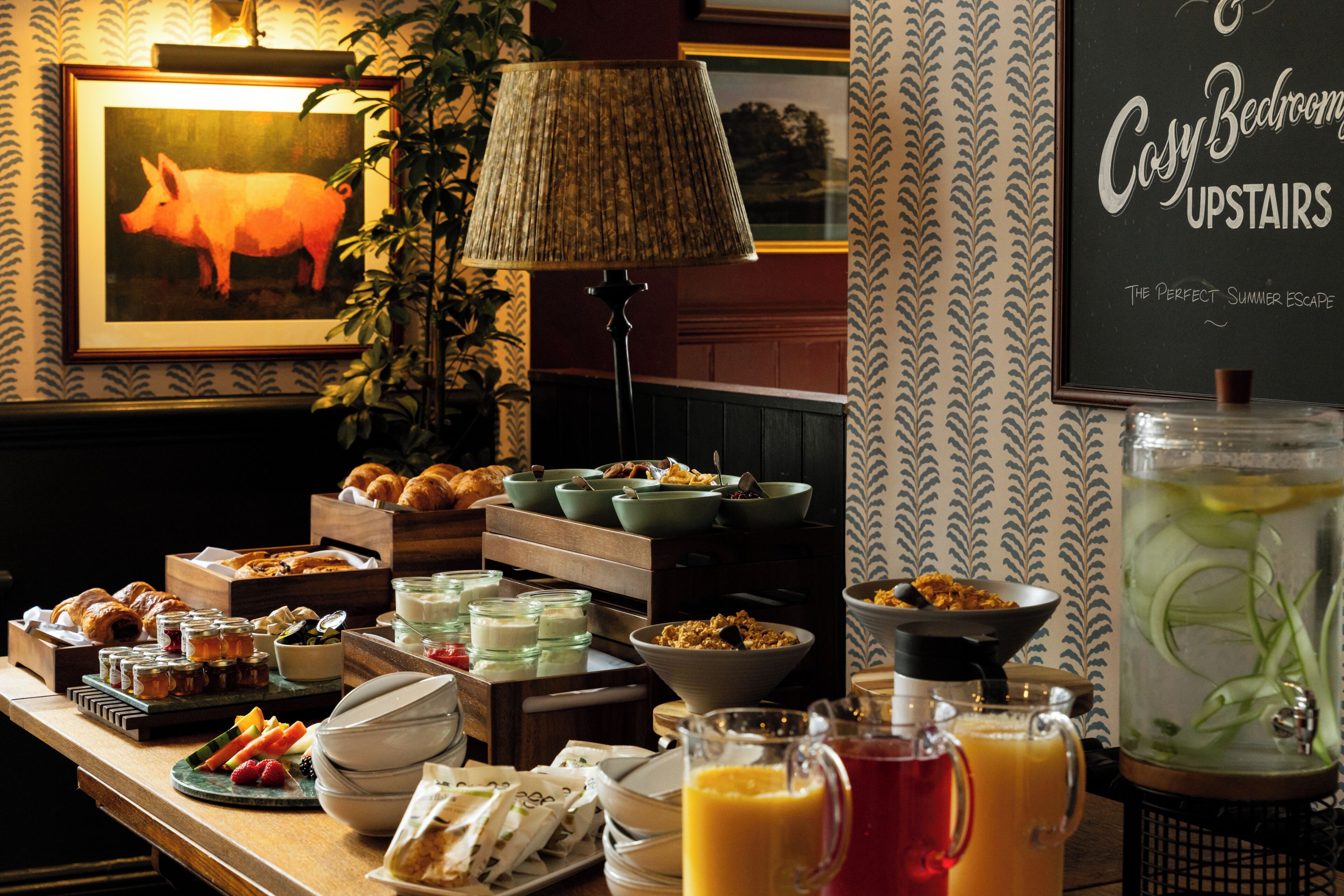 Breakfast buffet