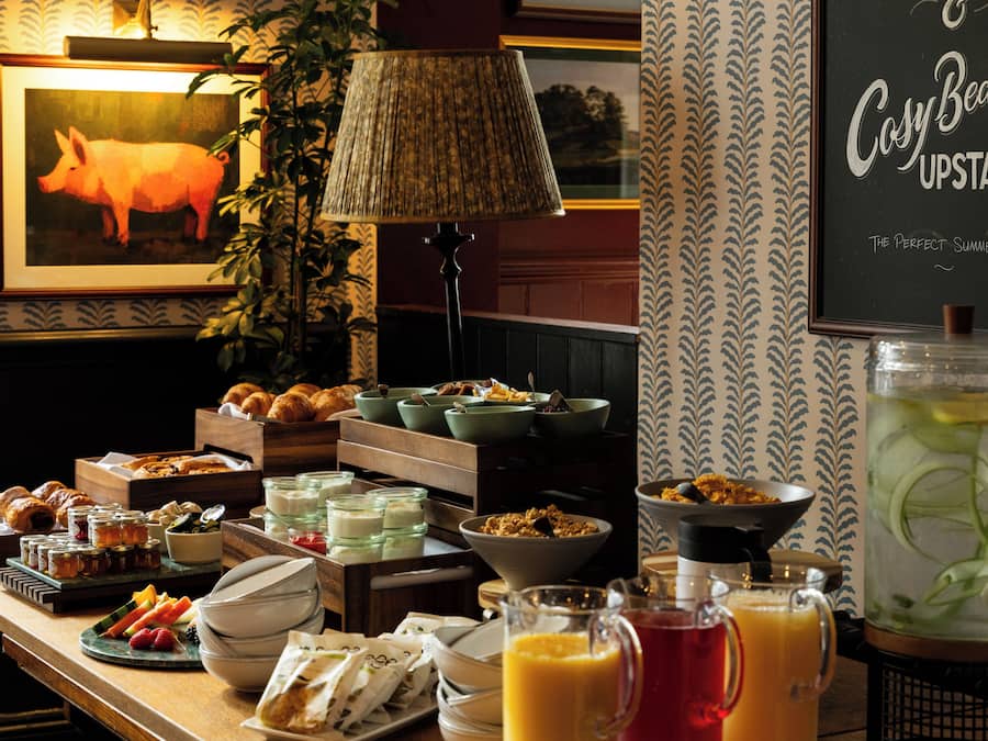 Breakfast buffet