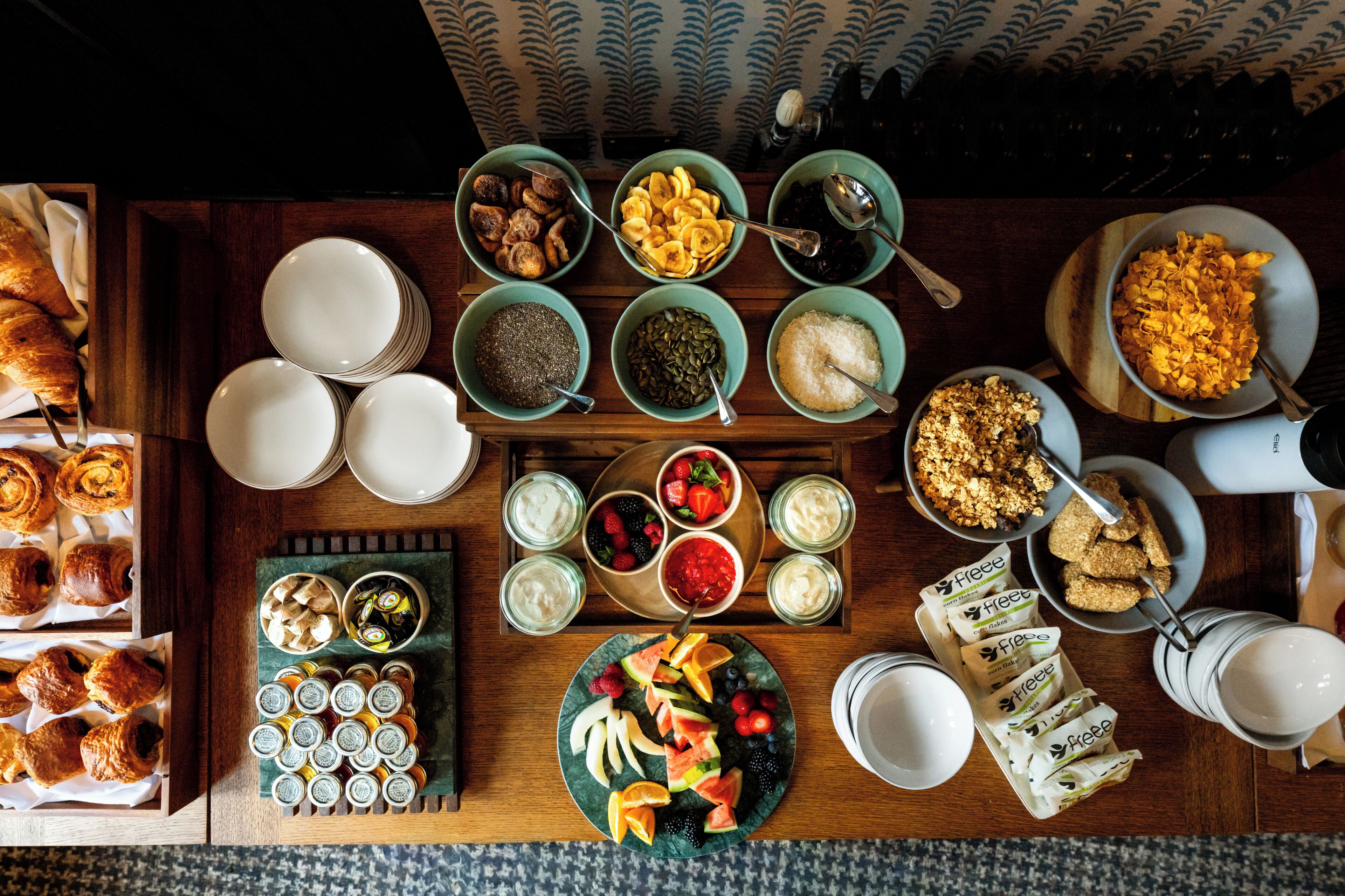 Breakfast buffet